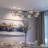 Milano 33-In Ring 8-Light Height Adjustable ETL Certified Integrated LED Circular Chandelier-75051166