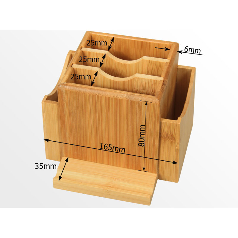Bamboo Desk Organiser