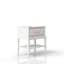 Table de bout avec rangement Alayna