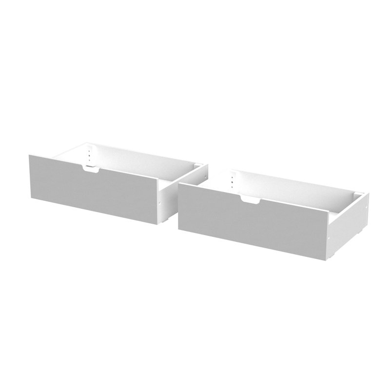 Borg Underbed Storage Drawers, White