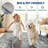 Modern Abstract Machine Washable Rug Stain Resistant Easy Cleaning Indoor Carpet With Non-Slip Backing Low Pile Floor Cover Non Shedding Folding Throw Carpet For Home Decor-500182474