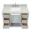 Magnolia Bath Vanity Rectangular Basin S043SCWRV-839572200-823497162