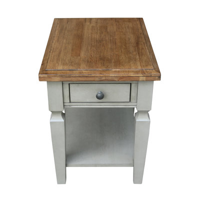 Table de bout avec rangement Briseno