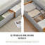 Lit plateforme avec rangement 4 tiroirs-236984341-236984342
