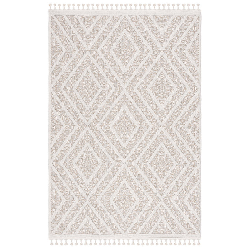 Tapis d'intérieur / extérieur à motif géométrique Alibek Performance, Tapis de couloir 2 pi 2 po x 8 pi