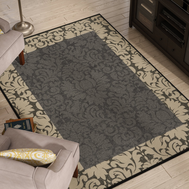 Tapis oriental d'intérieur / extérieur Darriane Performance, Rectangle 4 pi x 5 pi 7 po