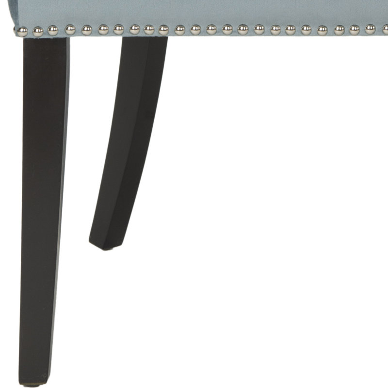 Baumgarten 49.53 cm H Side Chair, Blue, Black
