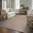 Brenly Geometric Machine Washable Non Skid Indoor Area Rug - Brown-1224918934
