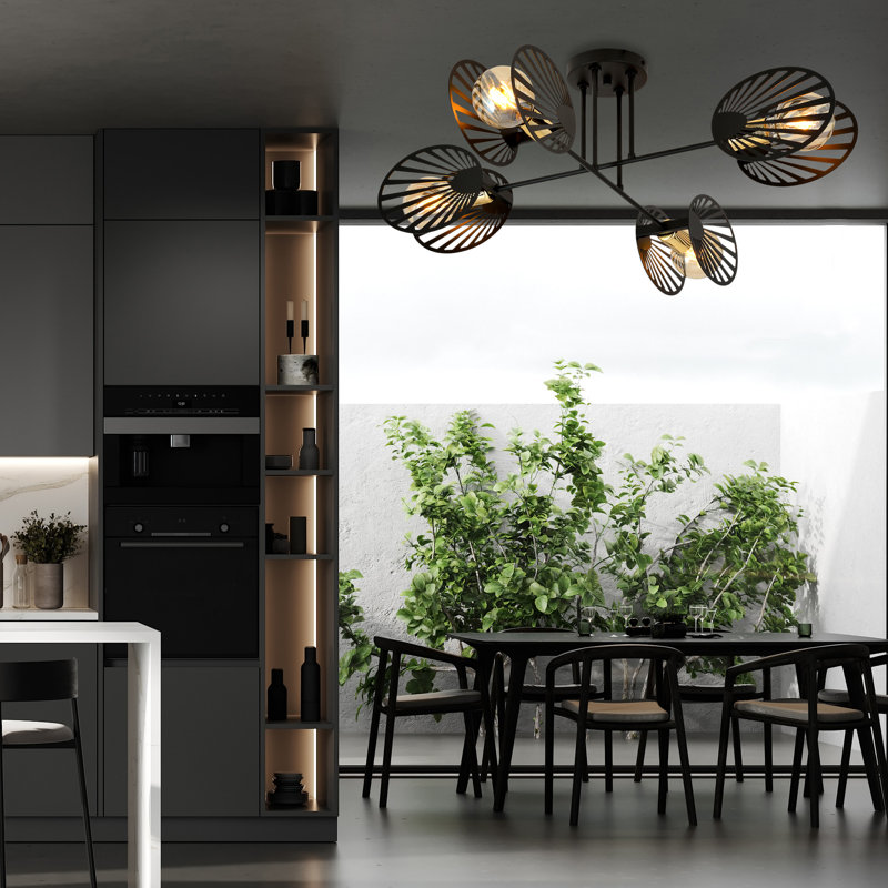 Goodloe 4 - Light Sputnik Chandelier