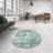 Oriental Green/Ivory Area Rug-2103374776