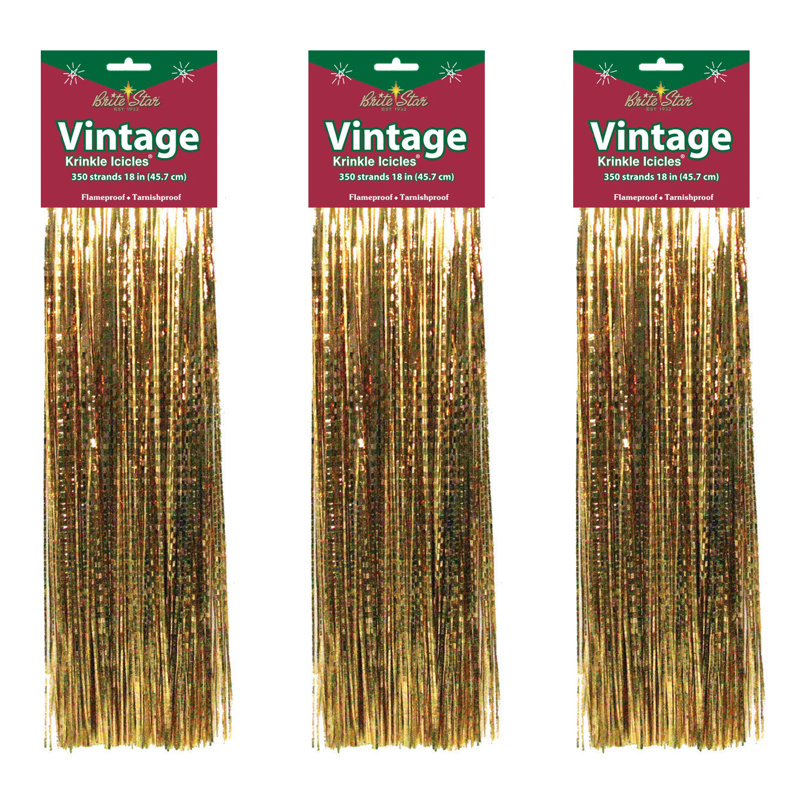 36'' Tinsel, Gold