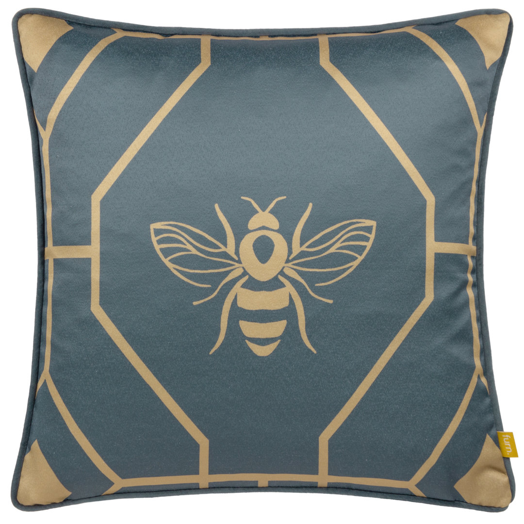 Bee Deco Square Scatter Cushion Cushion Covers