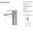 Single Hole Bathroom Faucet with Drain Assembly-115744969