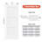 (With Lockset And Hinge Hole) Primed 3-panel Solid Wood Interior Shaker Door-116190732-116989624