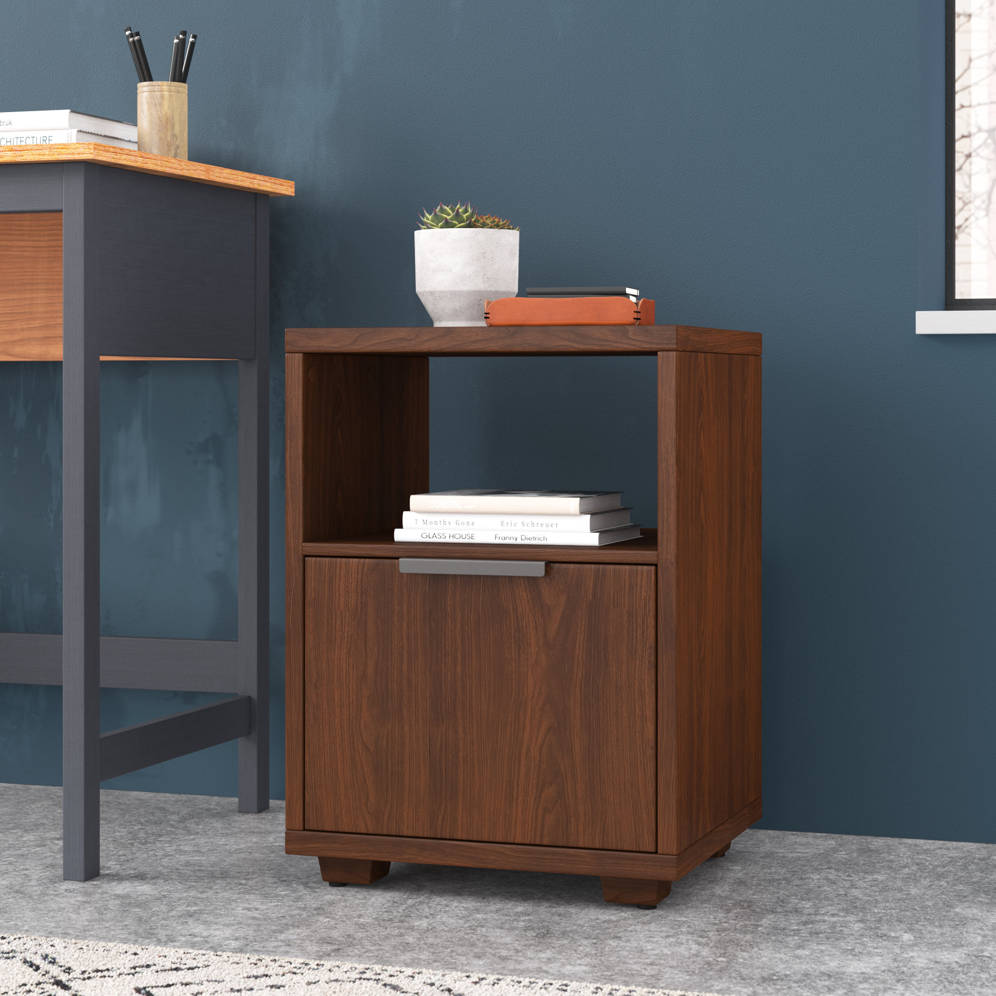 Steelside™ Altoona 1-Drawer Vertical Filing Cabinet & Reviews - Wayfair ...