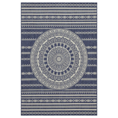 Sunshine GC_HAR2016 Blue Indoor/Outdoor Area Rug
