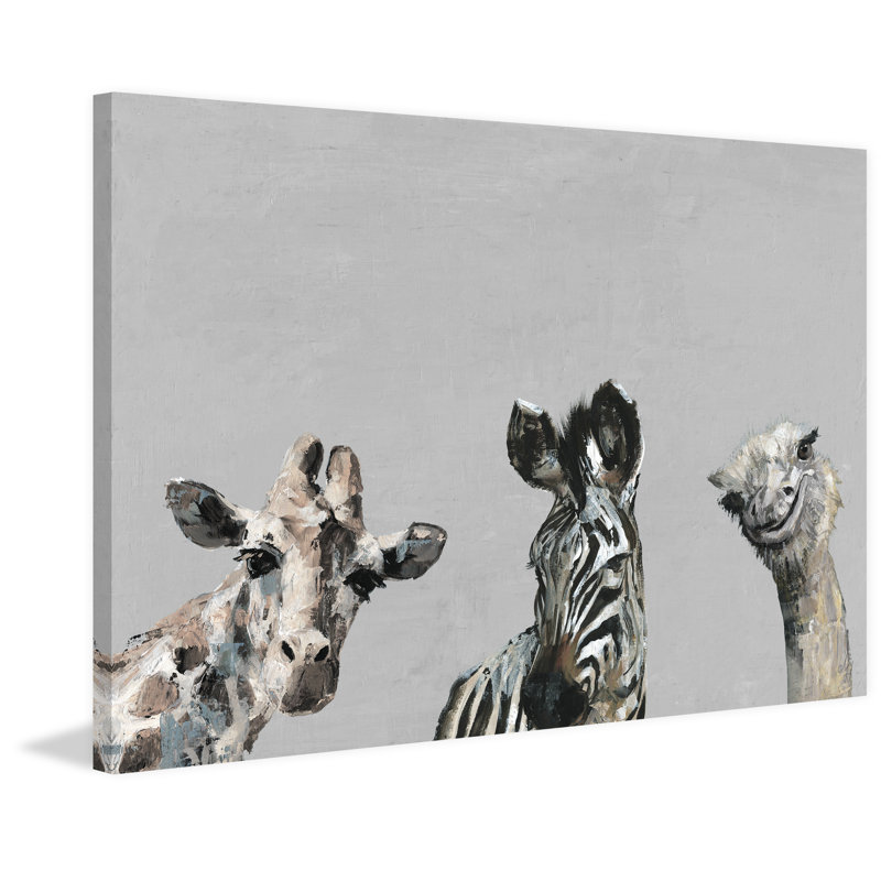The Head Turners Print on Wrapped Canvas, 24" H x 36" W x 1.5" D