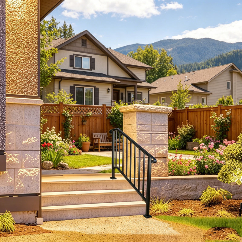 Handrails for Outdoor Steps