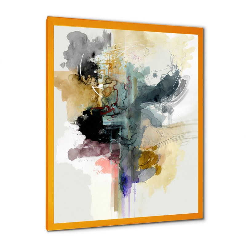 Alizarin Command II - reproduction sur toile, L 12 po x H 20 po, Impression dorée sur toile encadrée
