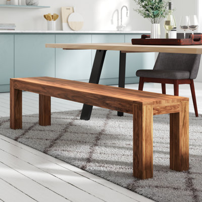 Warrenville Solid Wood Bench