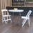 2.63-Foot Round Plastic Folding Table - Event Table