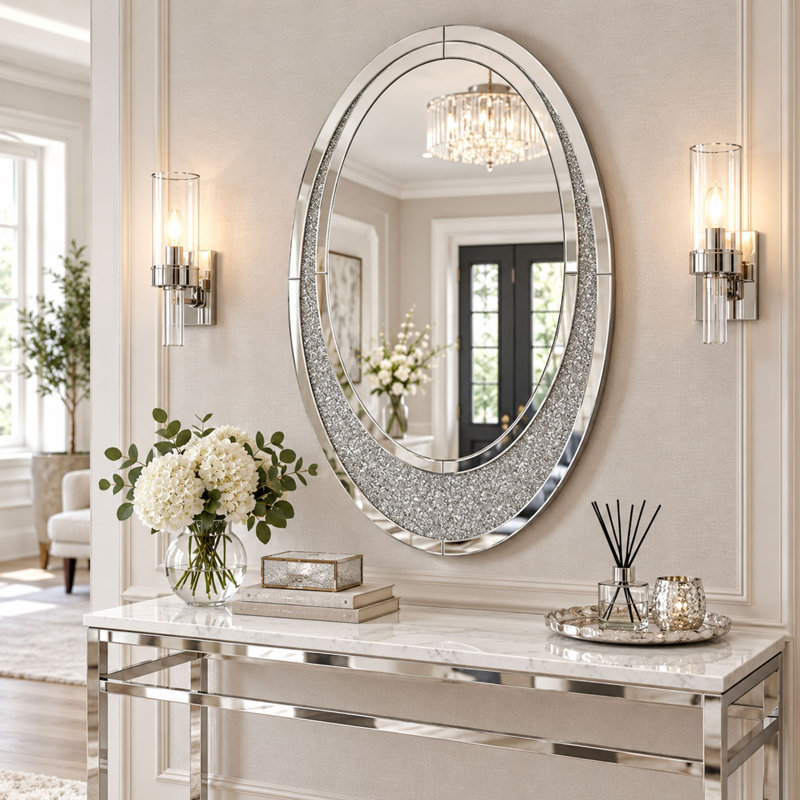 Oval Wall Mirror