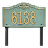 Gatewood Personalized Standard 1-Line Lawn Address Sign