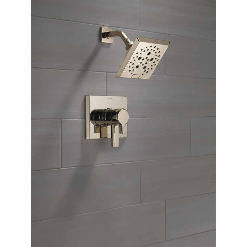 Pivotal® Shower Faucet with H2Okinetic® Technology, Polished Nickel
