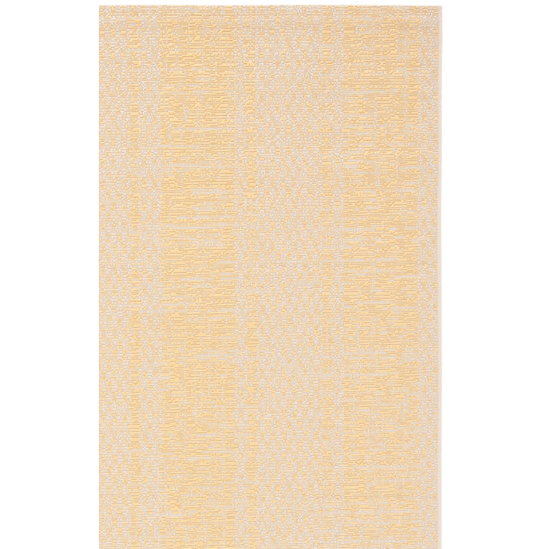 Marcella Beige/Gold Indoor / Outdoor Area Indoor/Outdoor Area Rug, Rectangle 6'7" x 9'6"