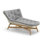 Mbrace Outdoor Teak Chaise Lounge