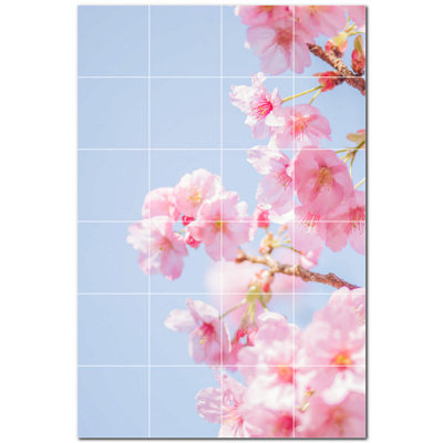 Panneau décoratif en céramique satinée 8 po x 8 po