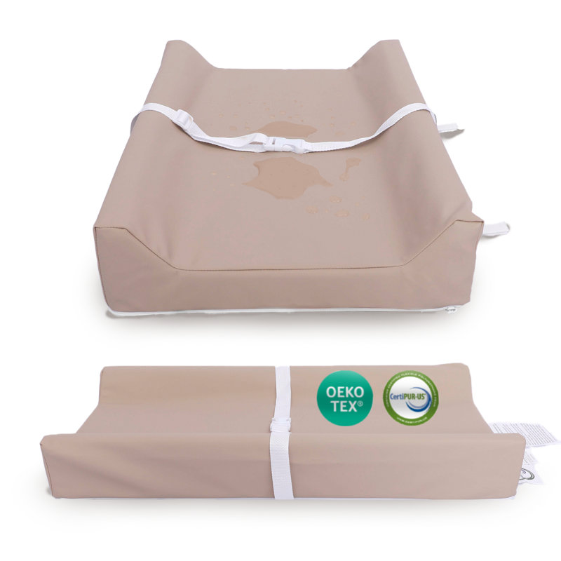 Matelas à langer pour bébé Vegan, Tanné