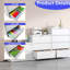 Commode décorative en métal Tommye, classeur latéral à 4 tiroirs, classeur avec serrure-934327093