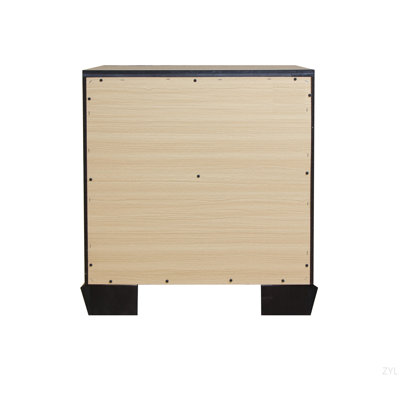 Table de chevet gris vieilli