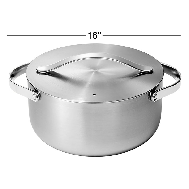 Caraway 6.5Qt Stainless Steel Dutch Oven
