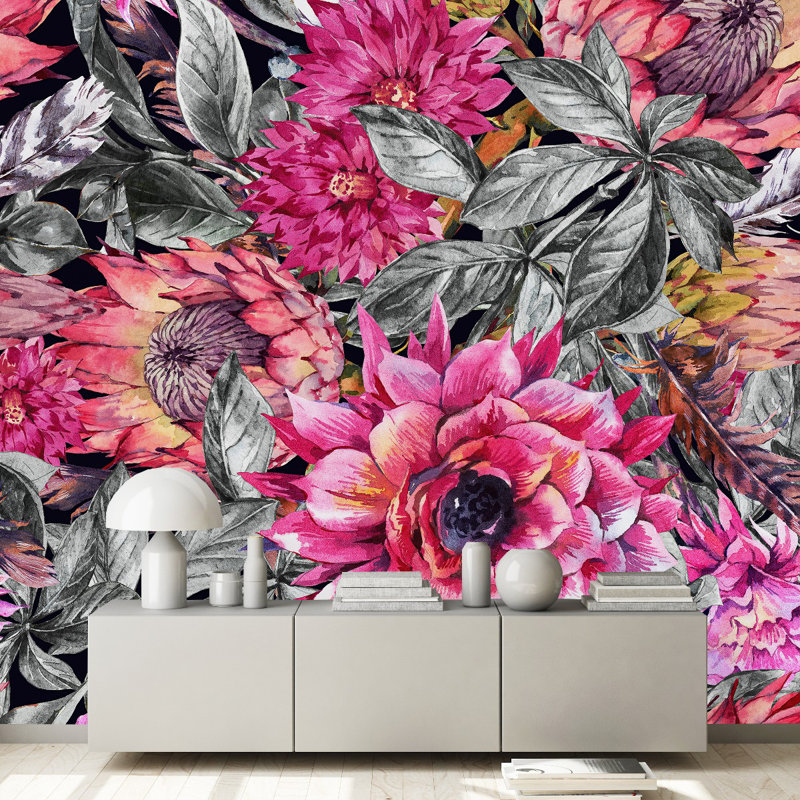 Peel & Stick Wall Mural, 10.42' W x 10.42' L