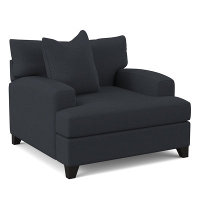 Fauteuil en polyester l 48 po Zani
