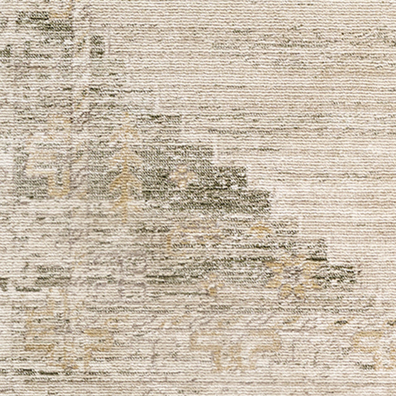 Moroccan Area Rug, Light Grey/Off-White/Olive/Tan/Taupe, Rectangle 200 x 275 cm