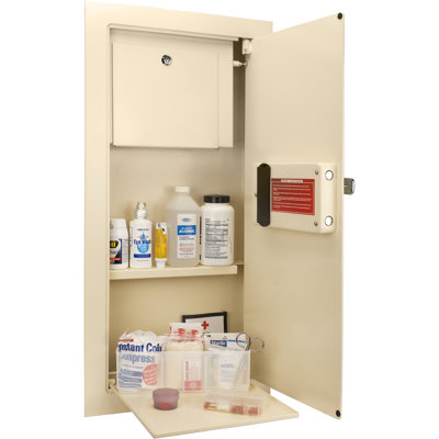 0.82 Cubic Ft Biometric Wall Safe