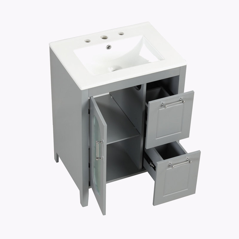 Meuble-lavabo avec lavabo pour la salle de bain
