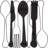 Wood Kitchen Utensil Wall Décor