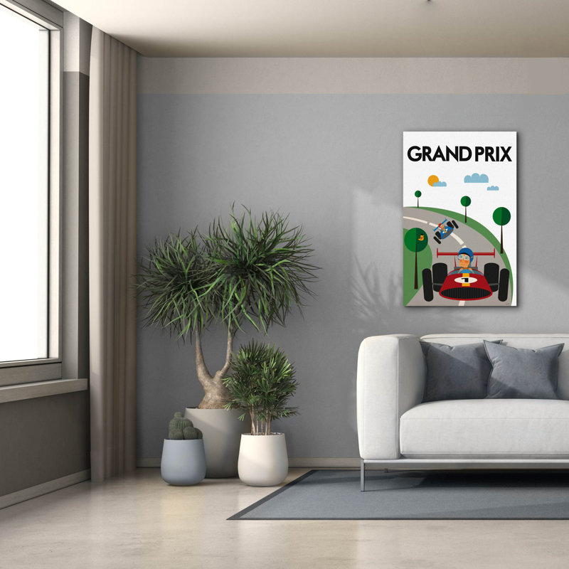 " Grand Prix " by Tomas Design, 40" H x 26" W x 1.5" D