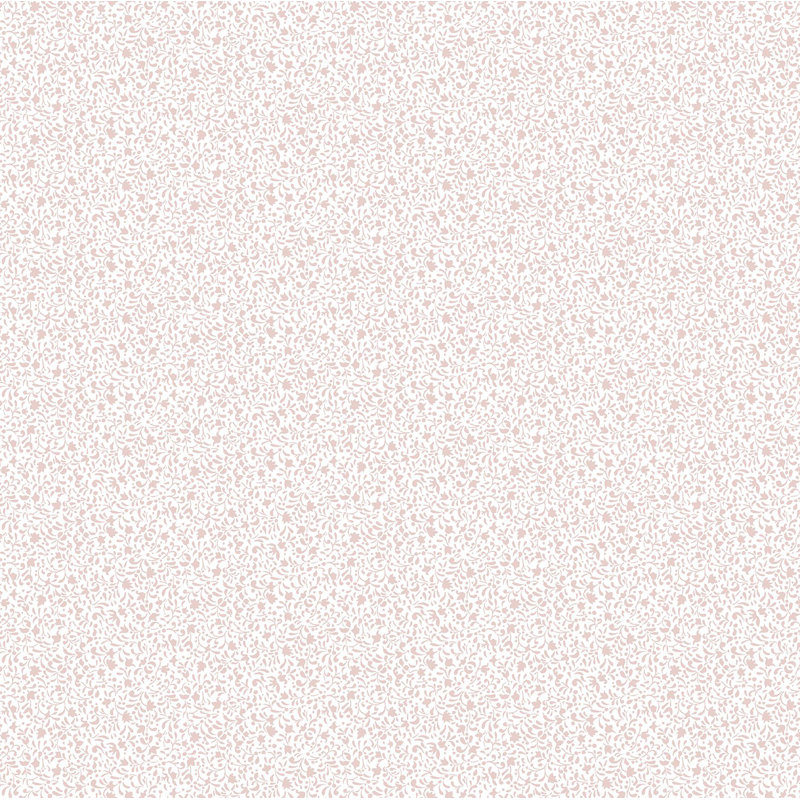Nerijus Little Explorers 2 Tiny Botanical Flowers Wallpaper Roll, Pink