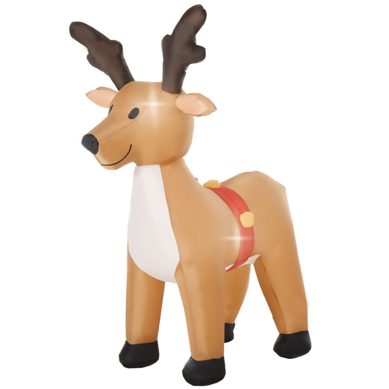 Renne gonflable de Noël