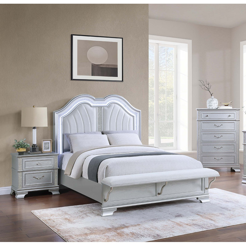 3-pcs Bedroom Set, King
