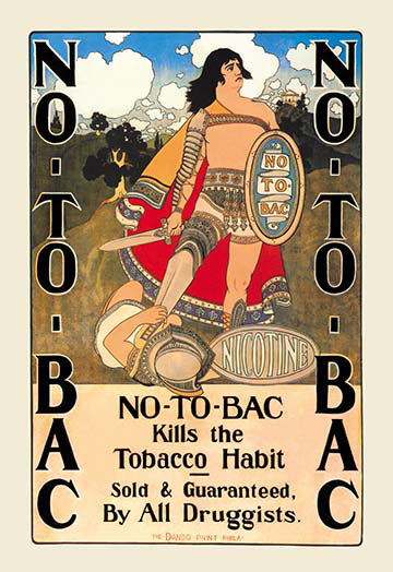 « no-to-baa » par maxfield parrish affiche rétro, H 42 po x l 28 po x P 1,5 po