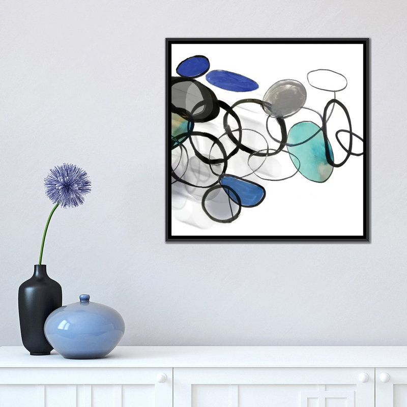 « installation ii », impression sur toile, H 18 po x l 18 po x P 1,5 po, Toile avec cadre noir