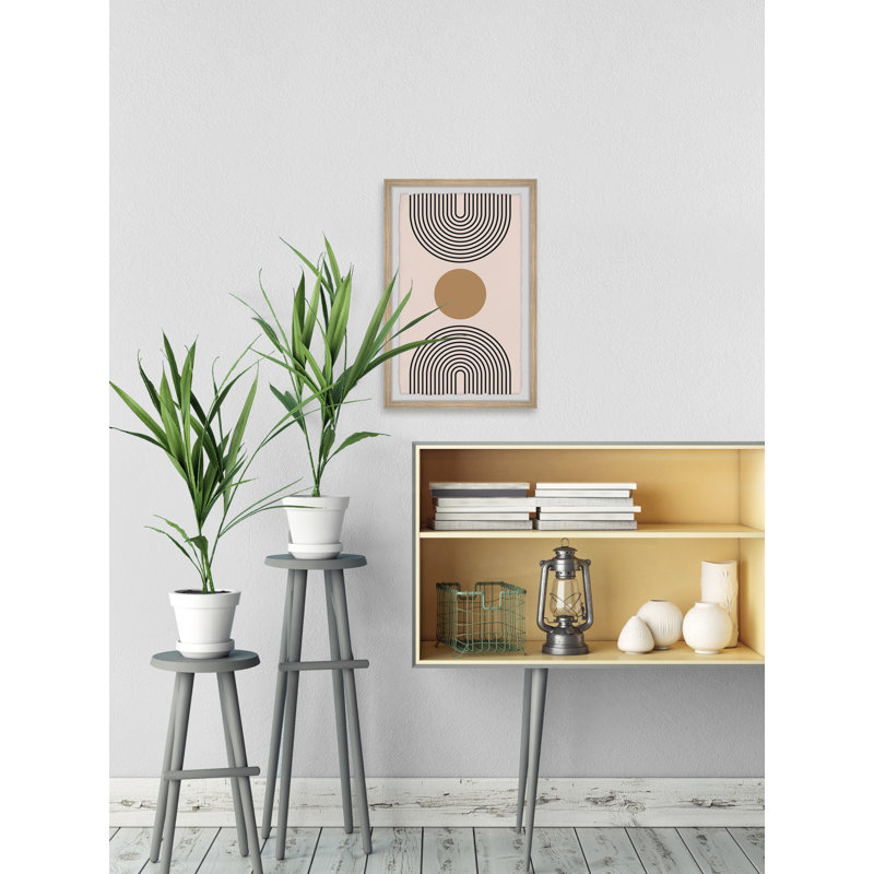 Opposite Polarity 1 Piece Single Picture Frame Painting, 45 cm H x 38 cm W