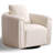 30.5" Wide Modern Soft Upholstered Pillow Back Accent Chair With Swivel-121676795-108111140