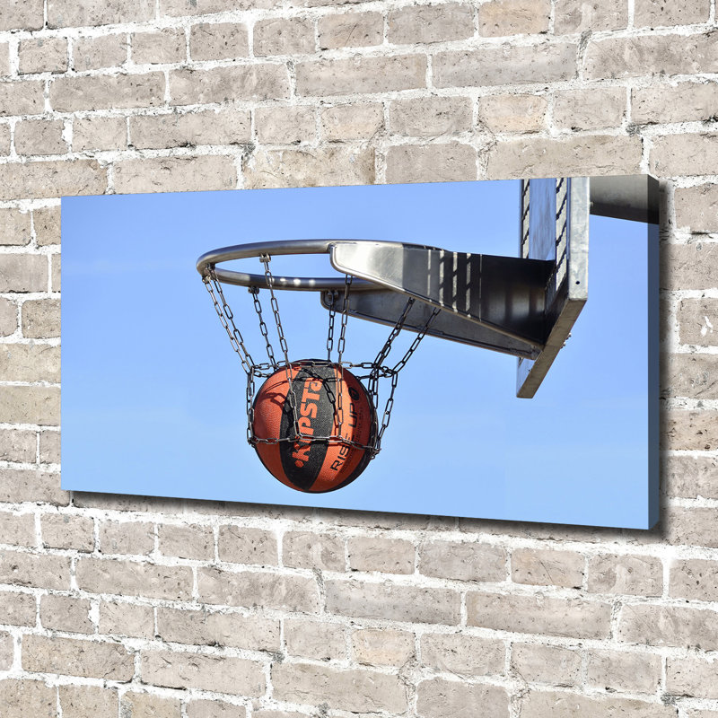 Basketball - No Frame Print on Canvas
